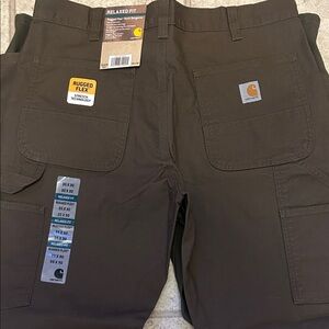 Carhartt Dark Brown Work Pants